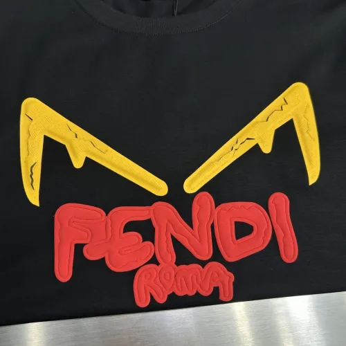 Replica Fendi T-Shirts Short Sleeved For Unisex #1430358 $64.00 USD for Wholesale