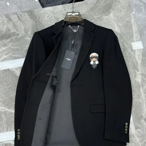 Replica Fendi Jackets Long Sleeved For Men #1430409 $130.00 USD for Wholesale