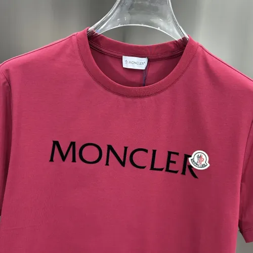 Replica Moncler T-Shirts Short Sleeved For Unisex #1430469 $68.00 USD for Wholesale