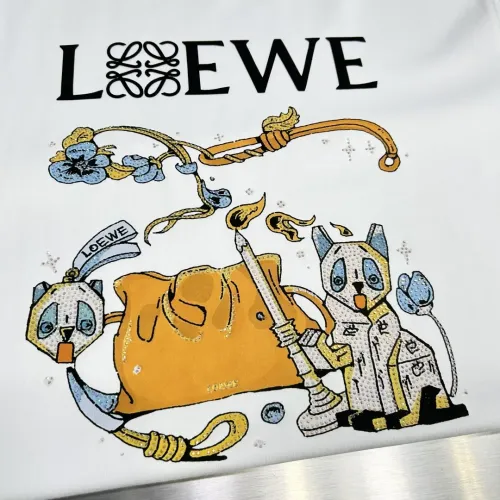Replica LOEWE T-Shirts Short Sleeved For Unisex #1430501 $72.00 USD for Wholesale