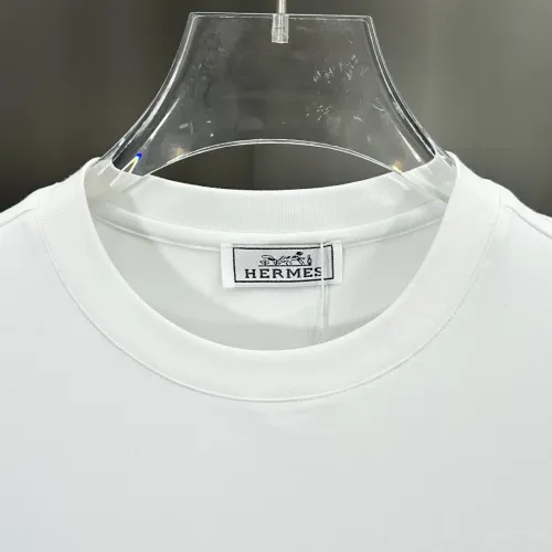 Replica Hermes T-Shirts Short Sleeved For Unisex #1430504 $76.00 USD for Wholesale