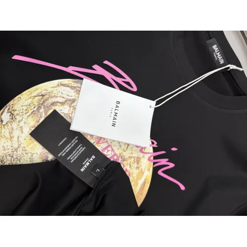Replica Balmain T-Shirts Short Sleeved For Unisex #1430515 $72.00 USD for Wholesale