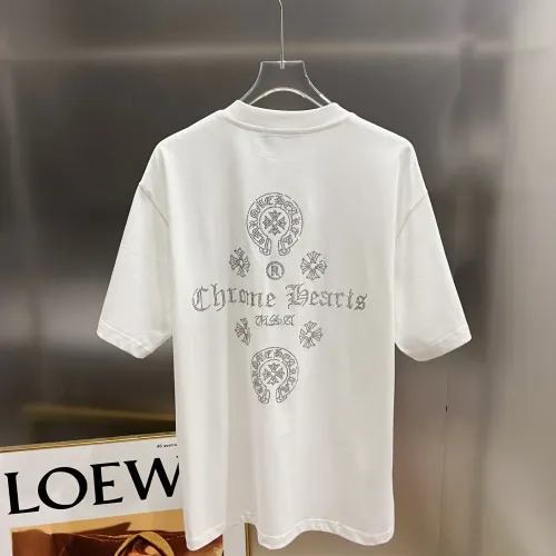 Chrome Hearts T-Shirts Short Sleeved For Unisex #1430573 $38.00 USD, Wholesale Replica Chrome Hearts T-Shirts