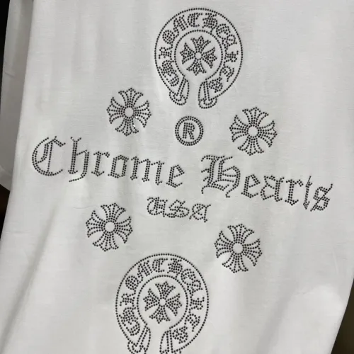 Replica Chrome Hearts T-Shirts Short Sleeved For Unisex #1430573 $38.00 USD for Wholesale