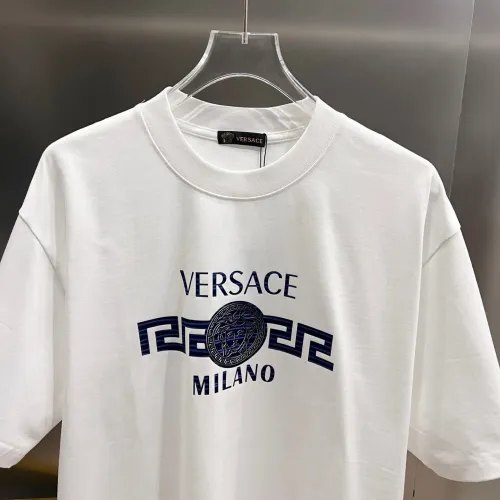 Replica Versace T-Shirts Short Sleeved For Unisex #1430607 $38.00 USD for Wholesale