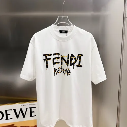 Fendi T-Shirts Short Sleeved For Unisex #1430615 $38.00 USD, Wholesale Replica Fendi T-Shirts