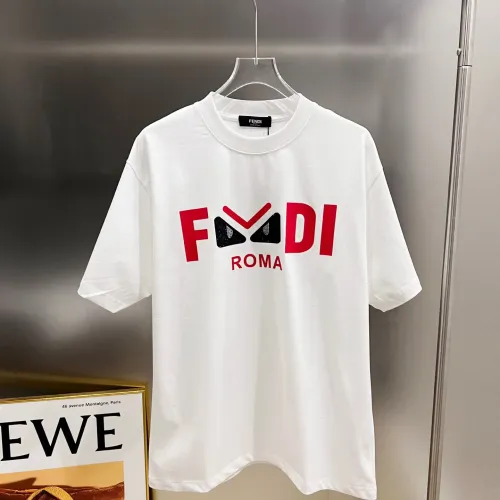 Fendi T-Shirts Short Sleeved For Unisex #1430617 $38.00 USD, Wholesale Replica Fendi T-Shirts