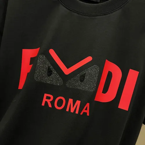 Replica Fendi T-Shirts Short Sleeved For Unisex #1430618 $38.00 USD for Wholesale