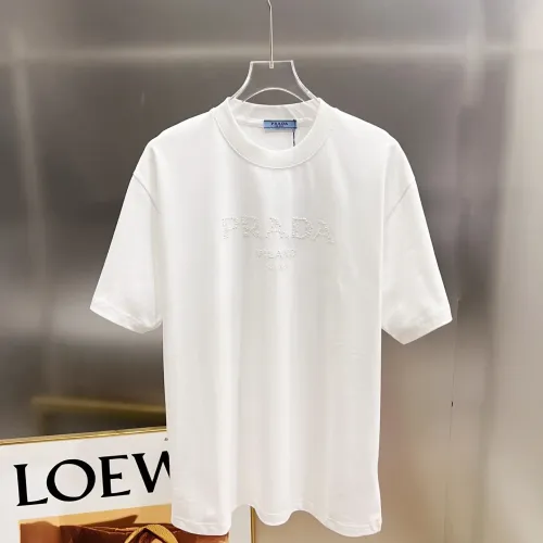 Prada T-Shirts Short Sleeved For Unisex #1430619 $38.00 USD, Wholesale Replica Prada T-Shirts