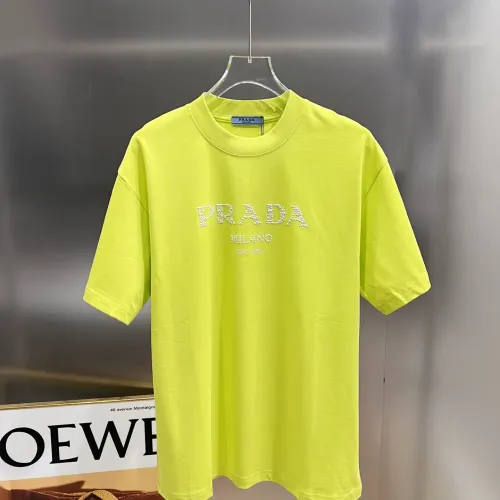 Prada T-Shirts Short Sleeved For Unisex #1430621 $38.00 USD, Wholesale Replica Prada T-Shirts