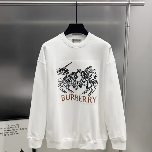 Burberry Hoodies Long Sleeved For Unisex #1430638 $52.00 USD, Wholesale Replica Burberry Hoodies