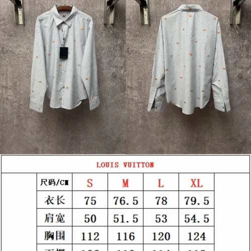 Replica Louis Vuitton LV Shirts Long Sleeved For Unisex #1430666 $82.00 USD for Wholesale