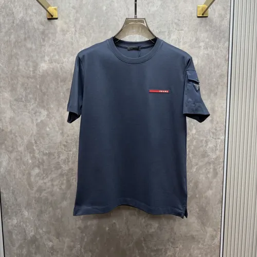 Prada T-Shirts Short Sleeved For Men #1430711 $88.00 USD, Wholesale Replica Prada T-Shirts