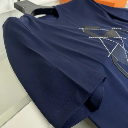 Replica Hermes T-Shirts Short Sleeved For Men #1430718 $72.00 USD for Wholesale
