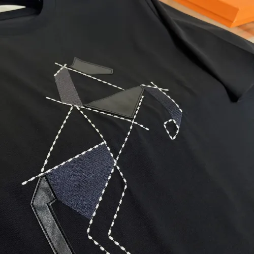 Replica Hermes T-Shirts Short Sleeved For Men #1430719 $72.00 USD for Wholesale