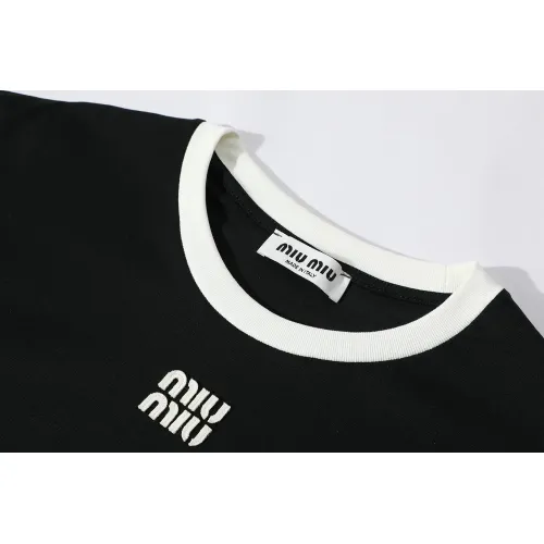 Replica MIU MIU T-Shirts Short Sleeved For Unisex #1430729 $52.00 USD for Wholesale