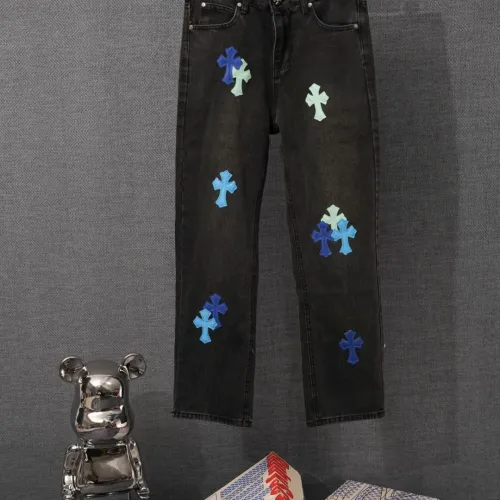 Chrome Hearts Jeans For Men #1430743 $48.00 USD, Wholesale Replica Chrome Hearts Jeans