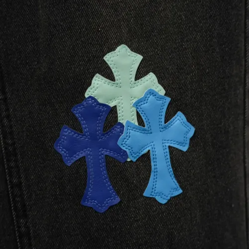 Replica Chrome Hearts Jeans For Men #1430743 $48.00 USD for Wholesale