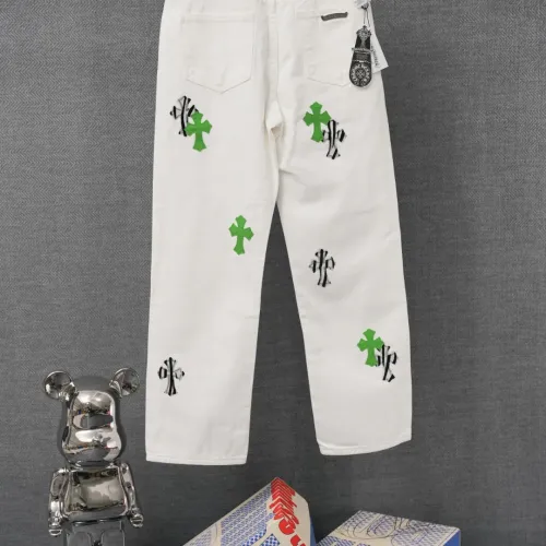 Replica Chrome Hearts Jeans For Men #1430748 $48.00 USD for Wholesale