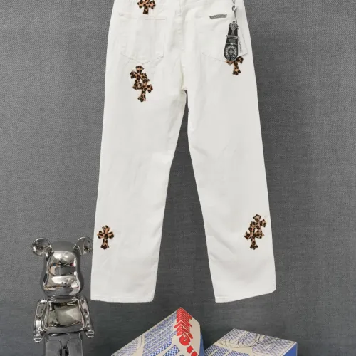 Replica Chrome Hearts Jeans For Men #1430752 $48.00 USD for Wholesale