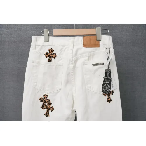 Replica Chrome Hearts Jeans For Men #1430752 $48.00 USD for Wholesale