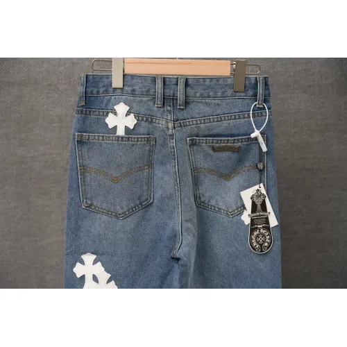 Replica Chrome Hearts Jeans For Men #1430760 $48.00 USD for Wholesale
