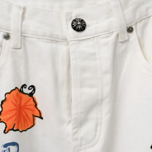 Replica Chrome Hearts Jeans For Men #1430764 $48.00 USD for Wholesale