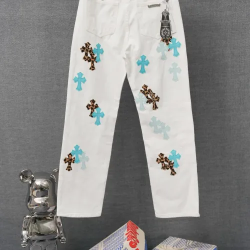 Replica Chrome Hearts Jeans For Men #1430765 $52.00 USD for Wholesale