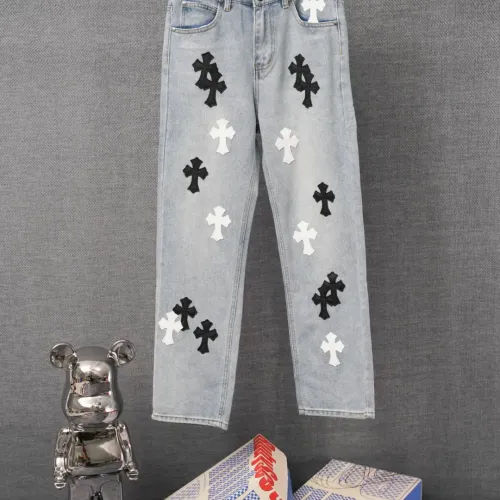 Chrome Hearts Jeans For Men #1430766 $52.00 USD, Wholesale Replica Chrome Hearts Jeans