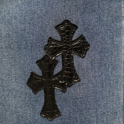 Replica Chrome Hearts Jeans For Men #1430767 $52.00 USD for Wholesale