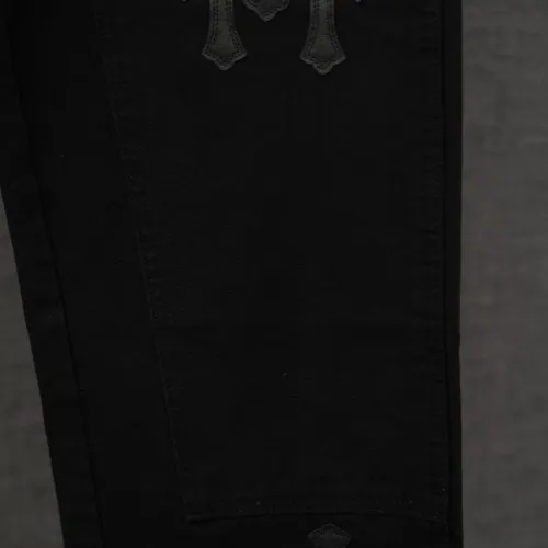 Replica Chrome Hearts Jeans For Men #1430768 $52.00 USD for Wholesale