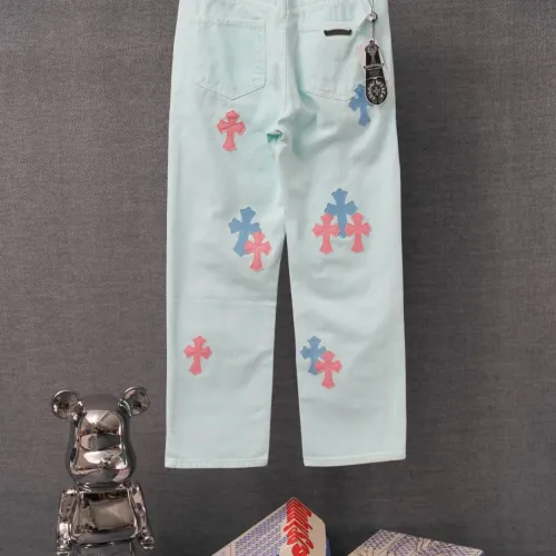 Replica Chrome Hearts Jeans For Men #1430769 $52.00 USD for Wholesale