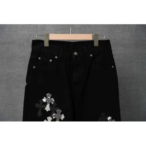 Replica Chrome Hearts Jeans For Men #1430770 $52.00 USD for Wholesale