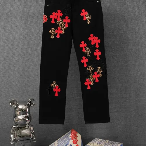 Chrome Hearts Jeans For Men #1430773 $52.00 USD, Wholesale Replica Chrome Hearts Jeans
