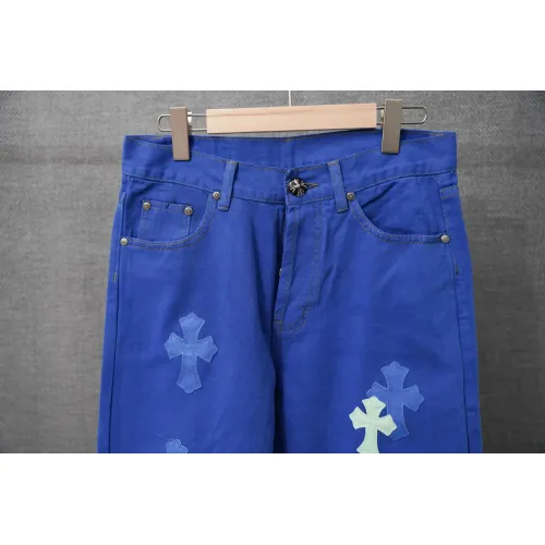 Replica Chrome Hearts Jeans For Men #1430782 $52.00 USD for Wholesale