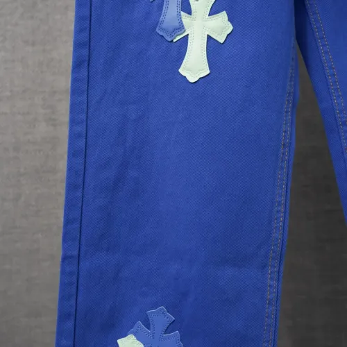 Replica Chrome Hearts Jeans For Men #1430782 $52.00 USD for Wholesale