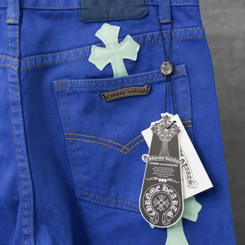 Replica Chrome Hearts Jeans For Men #1430782 $52.00 USD for Wholesale