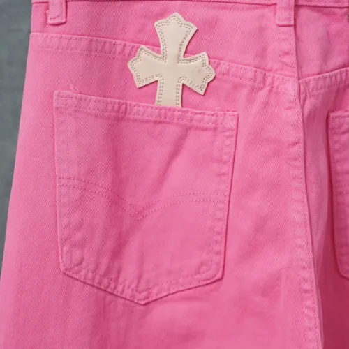 Replica Chrome Hearts Jeans For Men #1430783 $52.00 USD for Wholesale