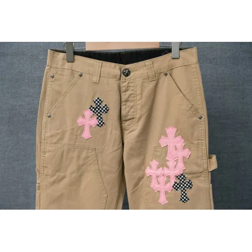Replica Chrome Hearts Jeans For Men #1430785 $56.00 USD for Wholesale