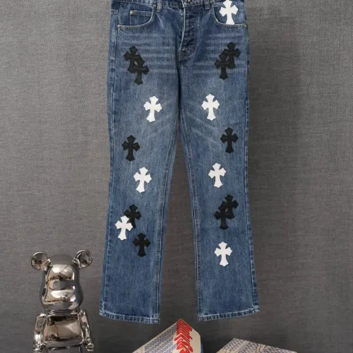 Chrome Hearts Jeans For Men #1430790 $56.00 USD, Wholesale Replica Chrome Hearts Jeans