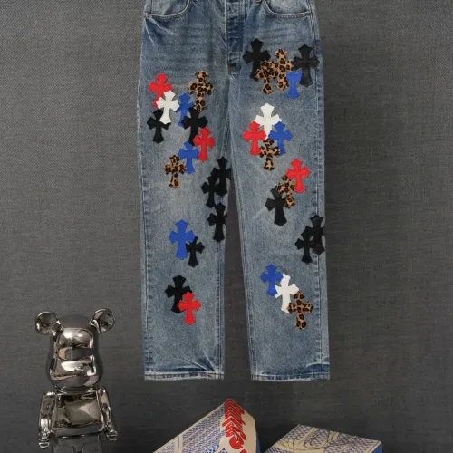 Chrome Hearts Jeans For Men #1430802 $60.00 USD, Wholesale Replica Chrome Hearts Jeans