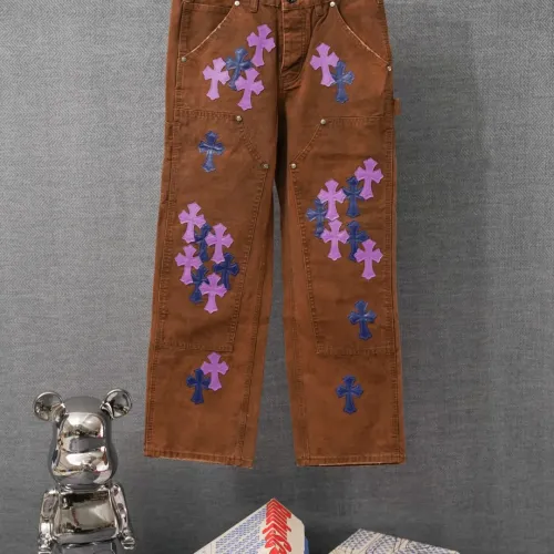 Chrome Hearts Jeans For Men #1430811 $60.00 USD, Wholesale Replica Chrome Hearts Jeans