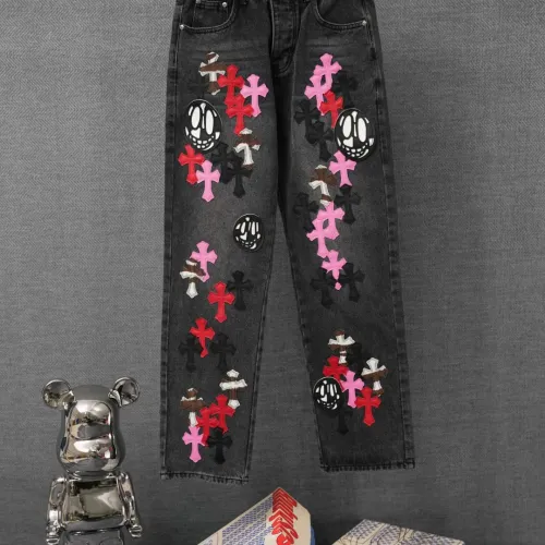 Chrome Hearts Jeans For Men #1430813 $60.00 USD, Wholesale Replica Chrome Hearts Jeans