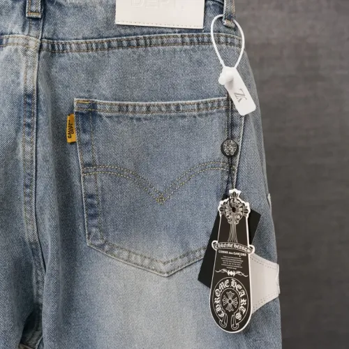 Replica Chrome Hearts Jeans For Men #1430818 $56.00 USD for Wholesale