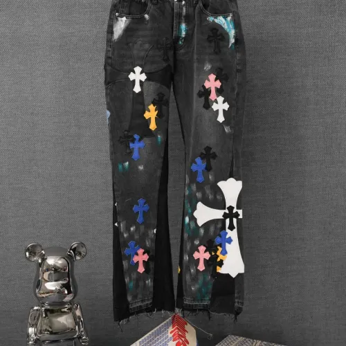 Chrome Hearts Jeans For Men #1430819 $68.00 USD, Wholesale Replica Chrome Hearts Jeans