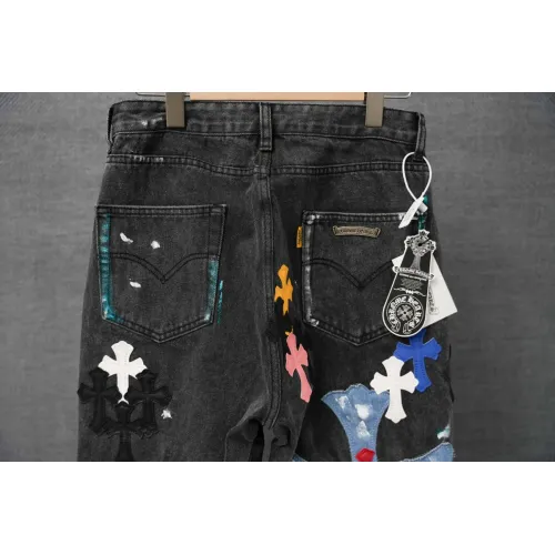 Replica Chrome Hearts Jeans For Men #1430819 $68.00 USD for Wholesale