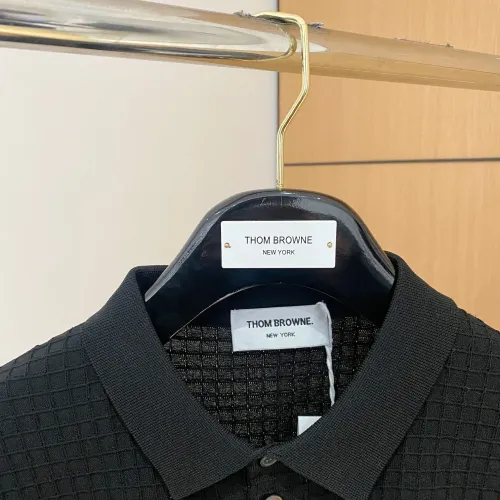 Replica Thom Browne TB T-Shirts Short Sleeved For Men #1430860 $56.00 USD for Wholesale