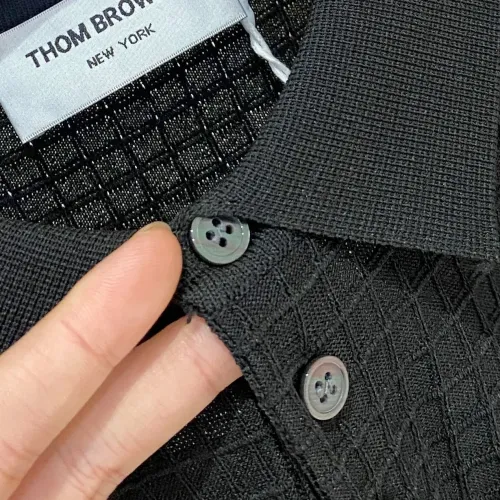 Replica Thom Browne TB T-Shirts Short Sleeved For Men #1430860 $56.00 USD for Wholesale