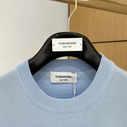 Replica Thom Browne TB T-Shirts Short Sleeved For Men #1430875 $52.00 USD for Wholesale