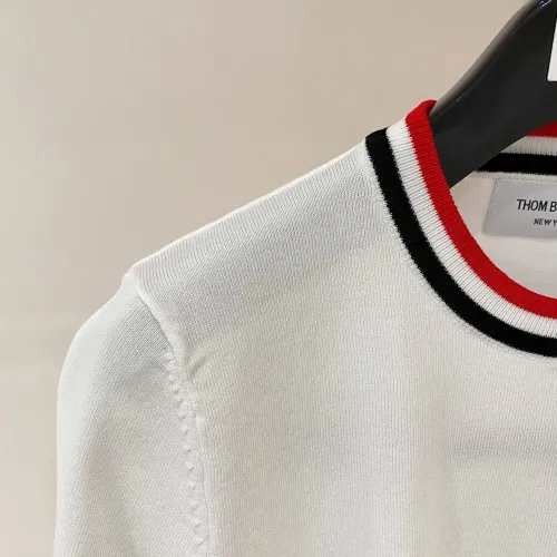 Replica Thom Browne TB T-Shirts Short Sleeved For Men #1430880 $52.00 USD for Wholesale